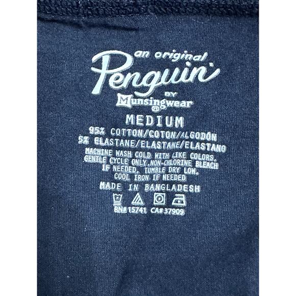 Original Penguin Boxer Brief Elasticized Waistband Printed Nautical Blue M NWOT - Picture 7 of 7